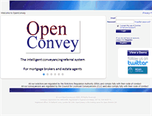 Tablet Screenshot of openconvey.com